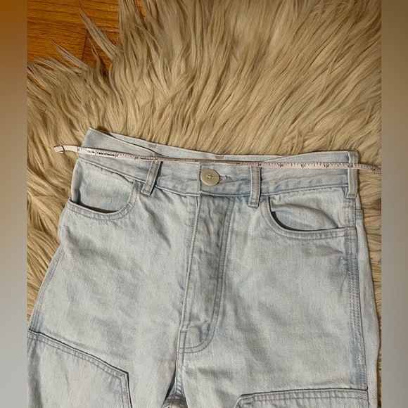 Jesse Kamm Japanese Denim Patchfront Handy size 4 left HTF - Picture 6 of 13